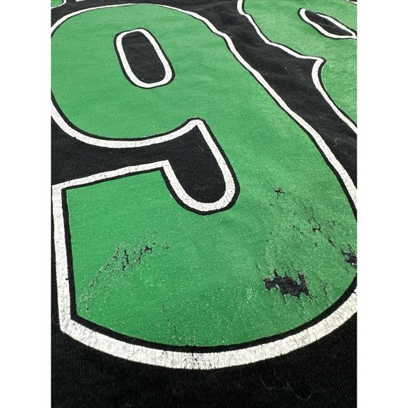 Vintage Carlos Santana Pro Player T-shirt Mens Size XL Black Short Sleeve - Picture 11 of 13